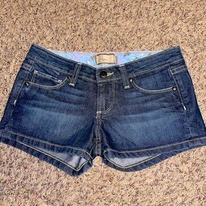 Paige Denim Shorts Size 25